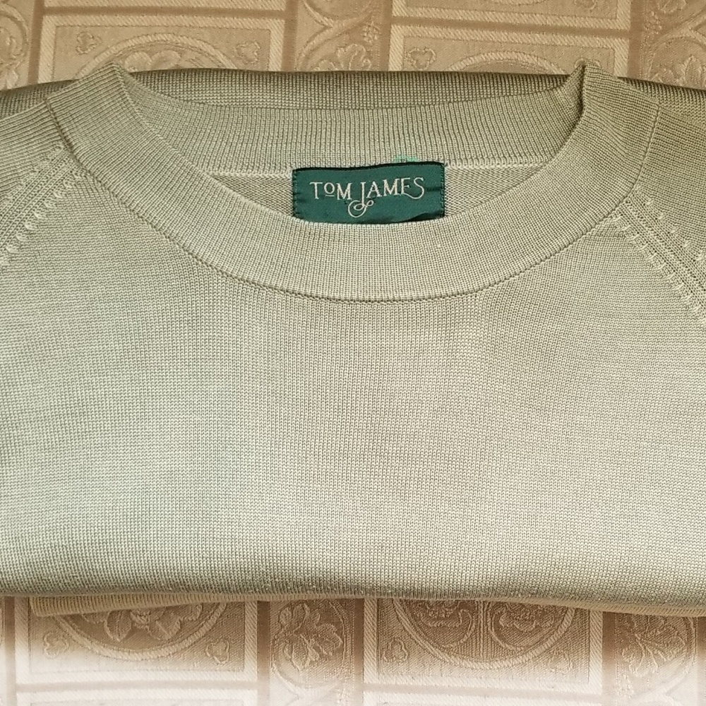 Tom James short sleeve shirt XL